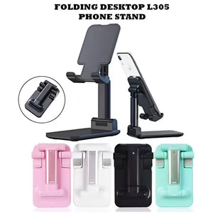 L305 Adjustable Folding Phone Stand — Multi-Angle, Portable