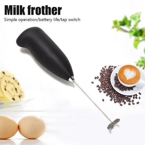 Electric Milk Frother - Professional Handheld Foam Maker