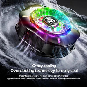 Memo CX10 Magnetic Mobile Cooling Fan with RGB & USB-C
