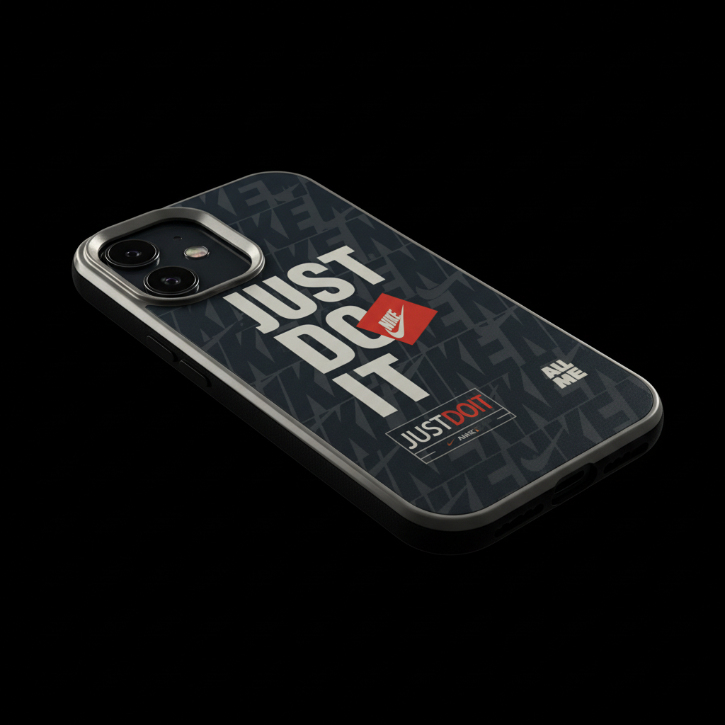Nike Just Do It Black Edition iPhone Case