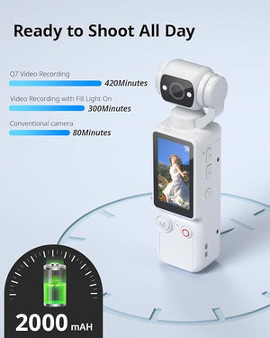 ARK-TECH - 4K Ultra HD Handheld Gimbal Camera