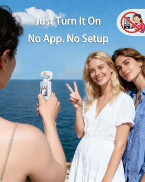 ARK-TECH - 4K Ultra HD Handheld Gimbal Camera