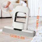 Portable Hand-Free Mini Mop - Foldable One-Hand Squeeze Cleaner
