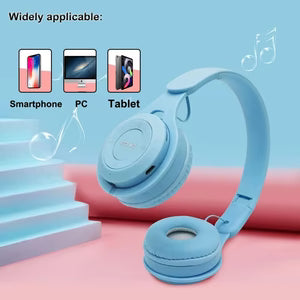 Wireless Bluetooth Over-Ear Headphones — Hi-Fi Stereo, Foldable